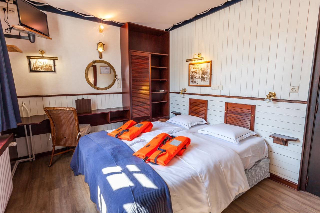 Boat Hotel De Barge Bruges Exterior foto