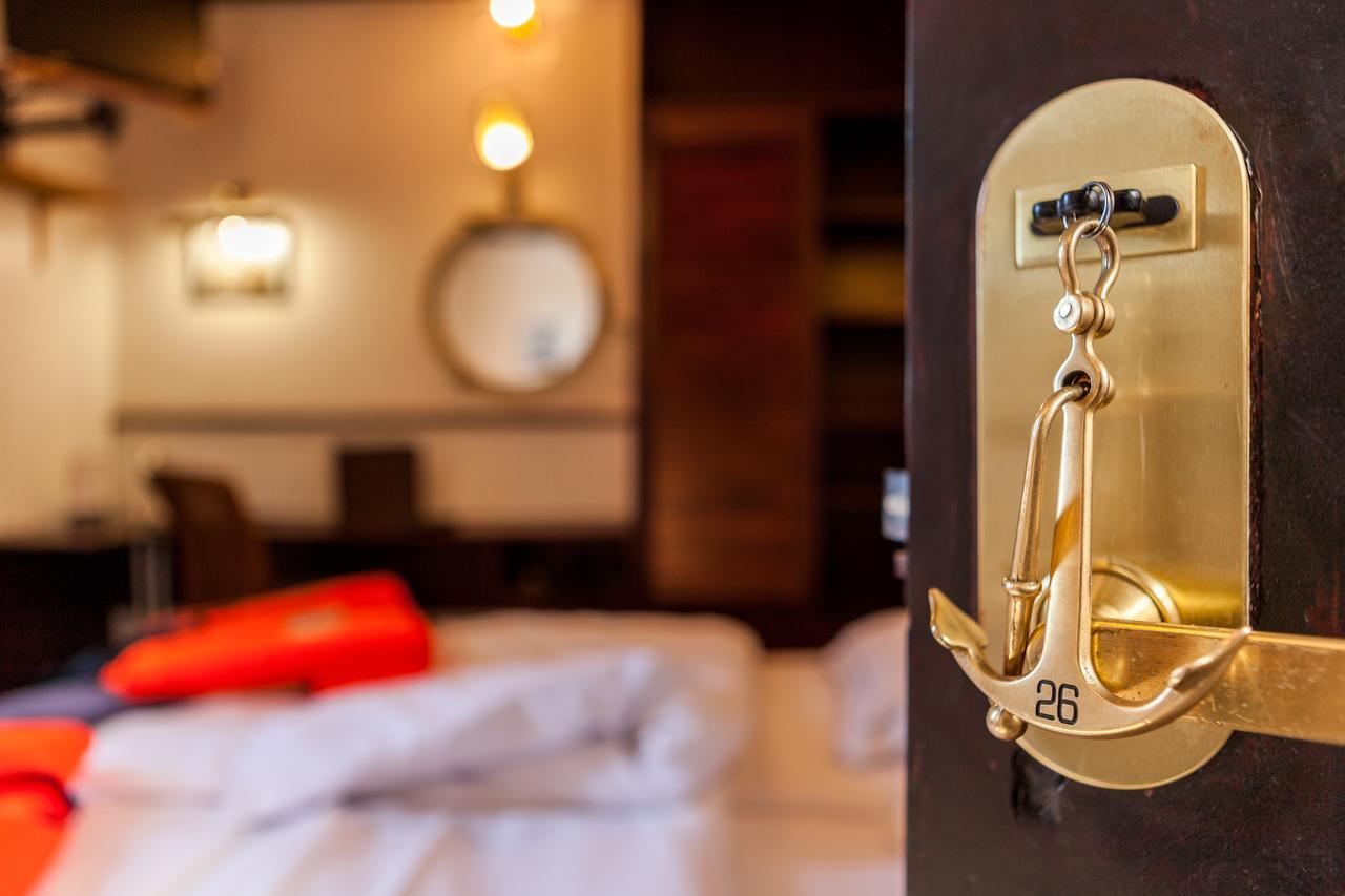 Boat Hotel De Barge Bruges Exterior foto
